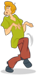 Shaggy Looking Scared